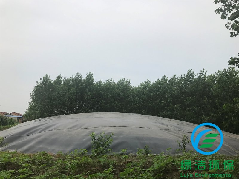 湖北潛江廣華黑膜沼氣池 黑膜沼氣工程